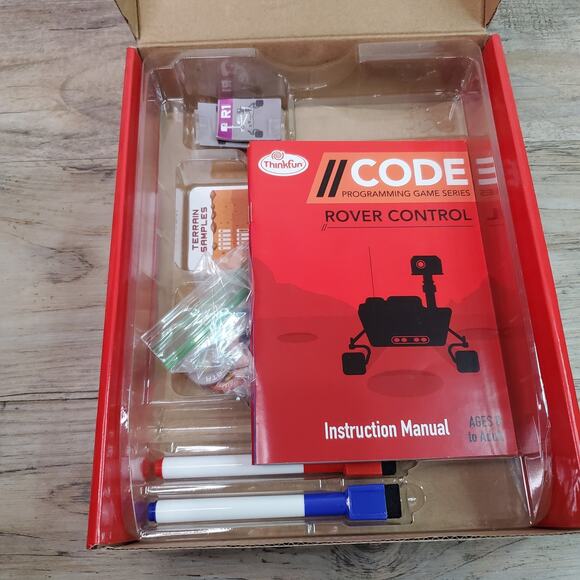 Thinkfun Rover Control Programming Game Series Learn Coding Concepts MISSING PC - Picture 7 of 10